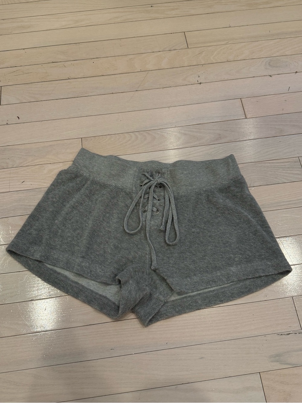 Hard Tail Velour Terry Cloth Lounge Shorts L - Picture 1 of 3